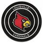 Fan Mats Louisville Hockey Puck Rug - 27In. Diameter