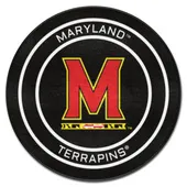 Fan Mats Maryland Hockey Puck Rug - 27In. Diameter