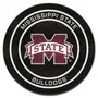 Fan Mats Mississippi State Hockey Puck Rug - 27In. Diameter