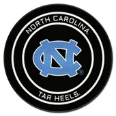 Fan Mats North Carolina Hockey Puck Rug - 27In. Diameter