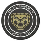 Fan Mats Oakland Golden Grizzlies Hockey Puck Rug - 27In. Diameter