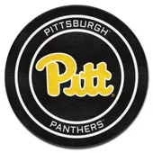 Fan Mats Pitt Hockey Puck Rug - 27In. Diameter