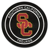 Fan Mats Southern California Hockey Puck Rug - 27In. Diameter