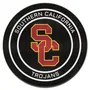 Fan Mats Southern California Hockey Puck Rug - 27In. Diameter