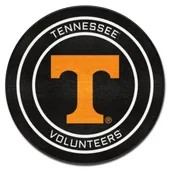 Fan Mats Tennessee Hockey Puck Rug - 27In. Diameter