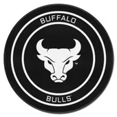 Fan Mats Buffalo Hockey Puck Rug - 27In. Diameter