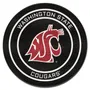 Fan Mats Washington State Hockey Puck Rug - 27In. Diameter