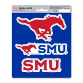 Fan Mats Smu Mustangs 3 Piece Decal Sticker Set