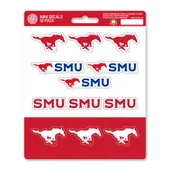 Fan Mats Smu Mustangs 12 Count Mini Decal Sticker Pack