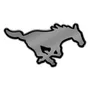 Fan Mats Smu Mustangs 3D Chromed Metal Emblem