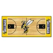 Fan Mats Montana State Billings Yellow Jackets Court Runner Rug - 30In. X 72In.