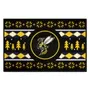 Fan Mats Montana State Billings Yellow Jackets Holiday Sweater Starter Mat Accent Rug - 19In. X 30In
