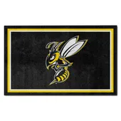 Fan Mats Montana State Billings Yellow Jackets 4Ft. X 6Ft. Plush Area Rug