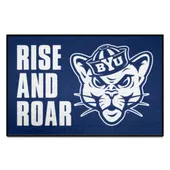 Fan Mats Byu Cougars Starter Mat Accent Rug - 19In. X 30In. Slogan Starter Mat