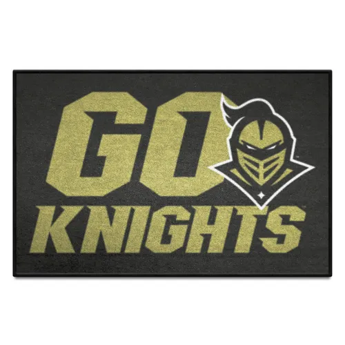 Fan Mats Central Florida Knights Starter Mat Accent Rug - 19In. X 30In. Slogan Starter Mat