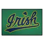 Fan Mats Notre Dame Starter Mat Accent Rug - 19In. X 30In. Slogan Design