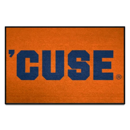 Fan Mats Syracuse Orange Starter Mat Accent Rug - 19In. X 30In. Slogan Starter Mat