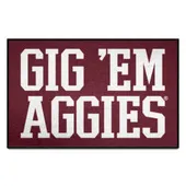 Fan Mats Texas A&M Starter Mat Accent Rug - 19In. X 30In. Slogan Design