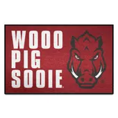 Fan Mats Arkansas Starter Mat Accent Rug - 19In. X 30In. Slogan Design