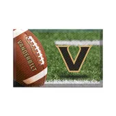 Fan Mats Vanderbilt Commodores Rubber Scraper Door Mat