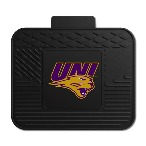 Fan Mats University Of Northern Iowa Back Seat Car Utility Mat - 14In. X 17In.