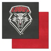 Fan Mats New Mexico Team Carpet Tiles - 45 Sq Ft.