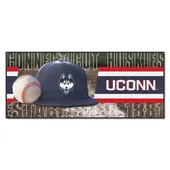 Fan Mats Uconn Huskies Baseball Runner Rug - 30In. X 72In.