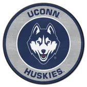 Fan Mats Uconn Huskies Roundel Rug - 27In. Diameter