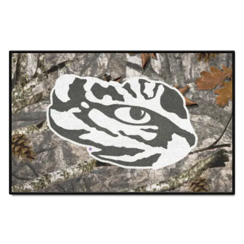 Fan Mats Lsu Tigers Camo Starter Mat Accent Rug - 19In. X 30In.