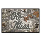 Fan Mats Ole Miss Rebels Camo Starter Mat Accent Rug - 19In. X 30In.