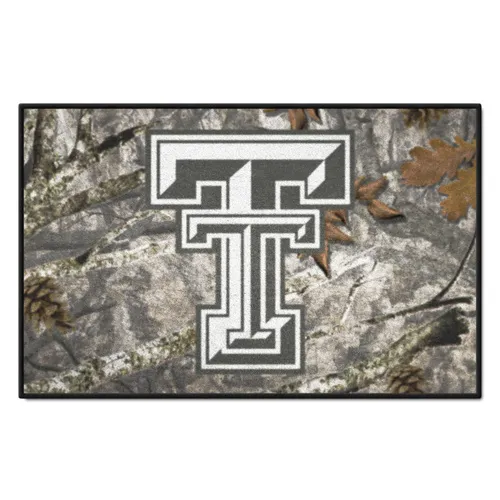 Fan Mats Texas Tech Red Raiders Camo Starter Mat Accent Rug - 19In. X 30In.