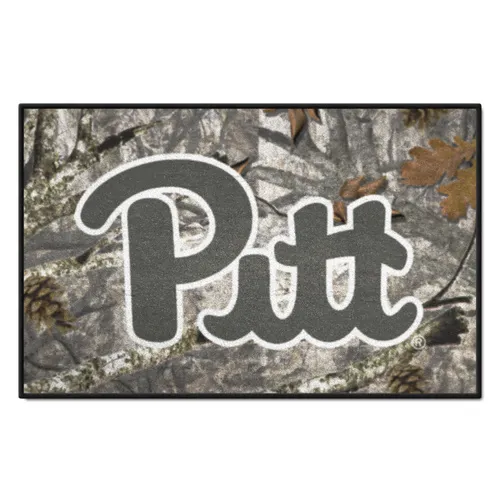 Fan Mats Pitt Panthers Camo Starter Mat Accent Rug - 19In. X 30In.