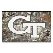 Fan Mats Georgia Tech Yellow Jackets Camo Starter Mat Accent Rug - 19In. X 30In.