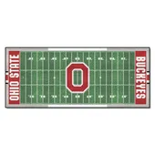 Fan Mats Ohio State Field Runner Mat - 30In. X 72In.