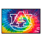 Fan Mats Auburn Tigers Tie Dye Starter Mat Accent Rug - 19In. X 30In.