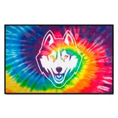 Fan Mats Uconn Huskies Tie Dye Starter Mat Accent Rug - 19In. X 30In.