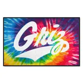 Fan Mats Montana Grizzlies Tie Dye Starter Mat Accent Rug - 19In. X 30In.