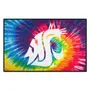 Fan Mats Washington State Cougars Tie Dye Starter Mat Accent Rug - 19In. X 30In.