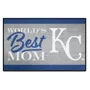 Fan Mats Kansas City Royals World's Best Mom Starter Mat Accent Rug - 19In. X 30In.