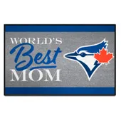 Fan Mats Toronto Blue Jays World's Best Mom Starter Mat Accent Rug - 19In. X 30In.