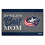 Fan Mats Columbus Blue Jackets World's Best Mom Starter Mat Accent Rug - 19In. X 30In.