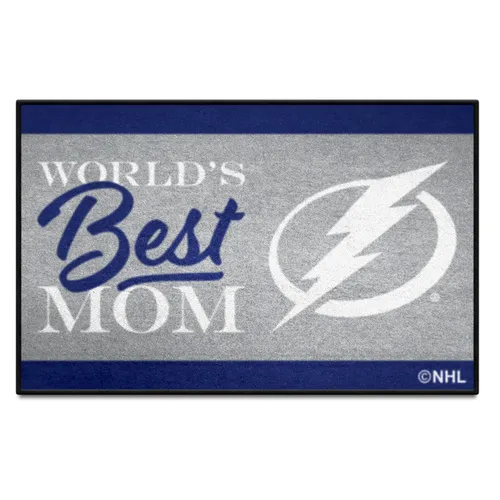 Fan Mats Tampa Bay Lightning World's Best Mom Starter Mat Accent Rug - 19In. X 30In.