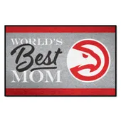 Fan Mats Atlanta Hawks World's Best Mom Starter Mat Accent Rug - 19In. X 30In.