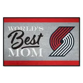 Fan Mats Portland Trail Blazers World's Best Mom Starter Mat Accent Rug - 19In. X 30In.