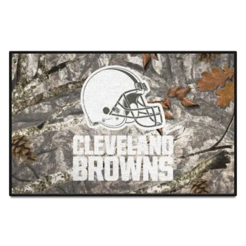 Fan Mats Cleveland Browns Camo Starter Mat Accent Rug - 19In. X 30In.