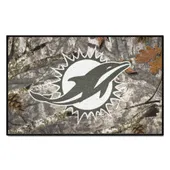 Fan Mats Miami Dolphins Camo Starter Mat Accent Rug - 19In. X 30In.