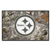 Fan Mats Pittsburgh Steelers Camo Starter Mat Accent Rug - 19In. X 30In.