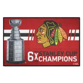 Fan Mats Chicago Blackhawks Dynasty Starter Mat Accent Rug - 19In. X 30In.