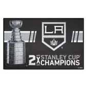 Fan Mats Los Angeles Kings Dynasty Starter Mat Accent Rug - 19In. X 30In.