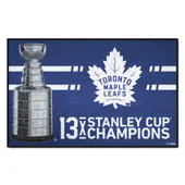 Fan Mats Toronto Maple Leafs Dynasty Starter Mat Accent Rug - 19In. X 30In.